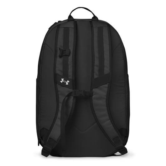 Empowering Under Armour® backpack with Hit It Like a Girl logo — perfect for gym, school, or game day.